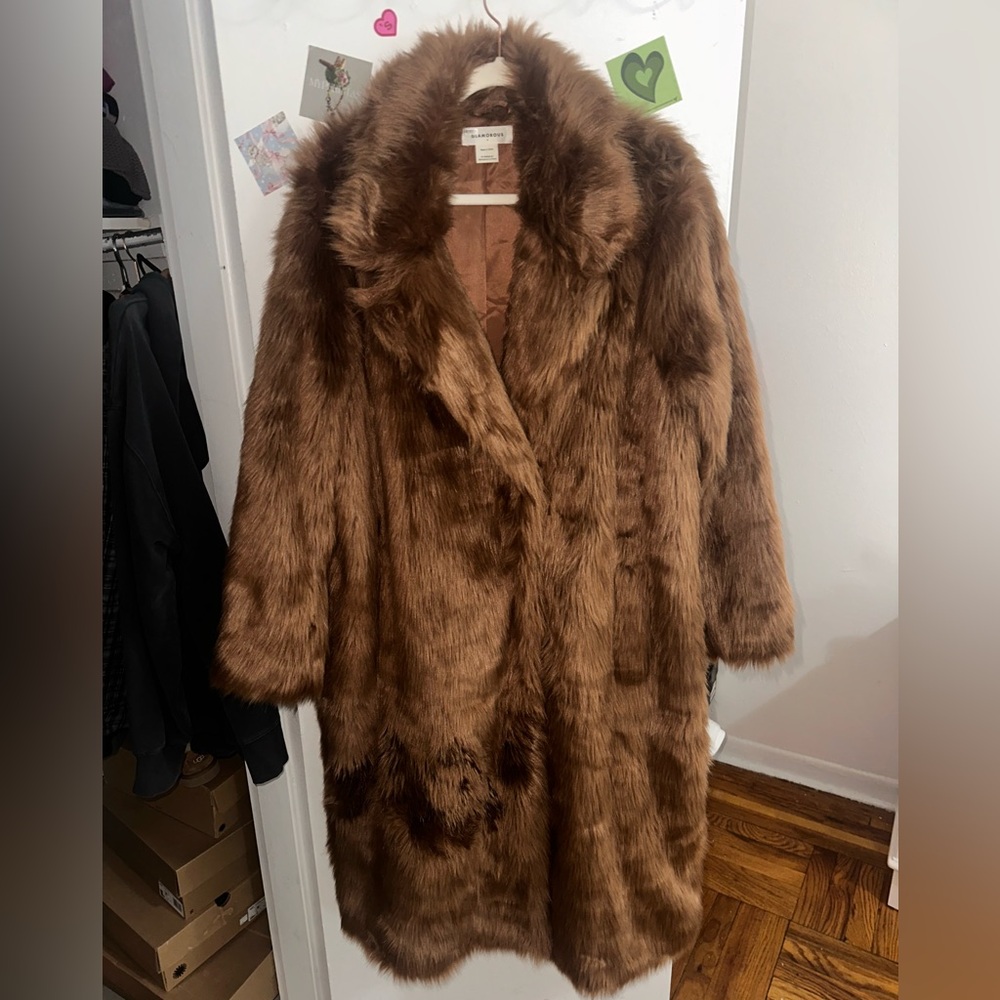 FUR LONG COAT
